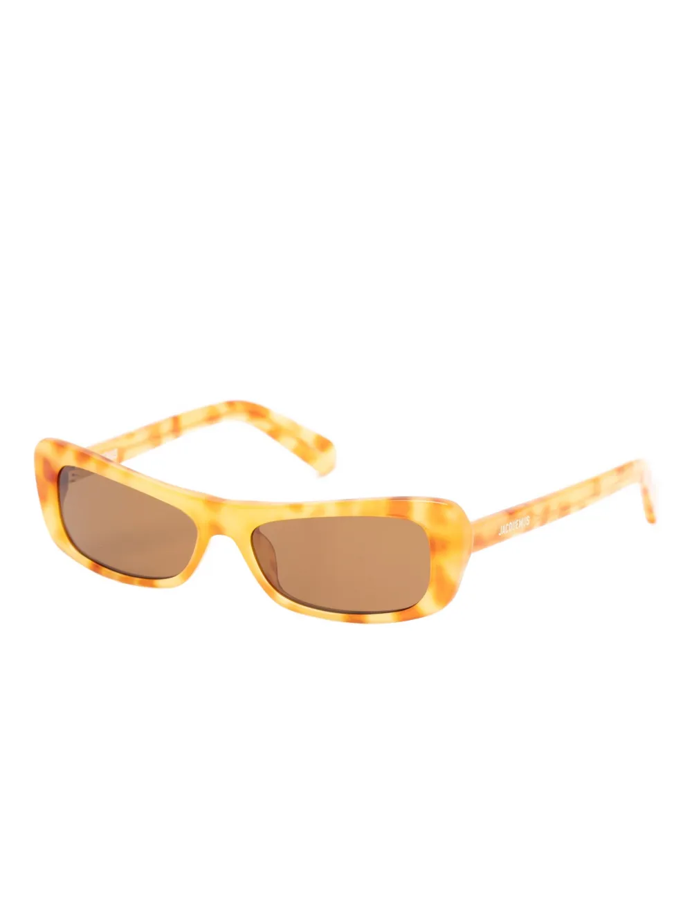 Jacquemus Capri zonnebril - Beige