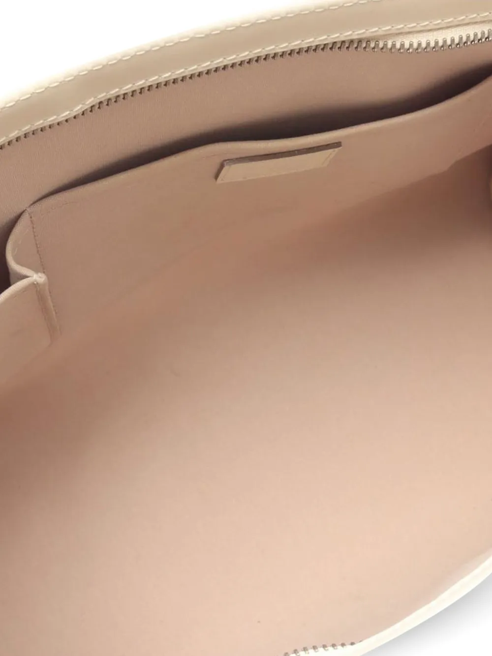 Pre-owned Louis Vuitton 2007 Epi Madeleine Gm Shoulder Bag In White