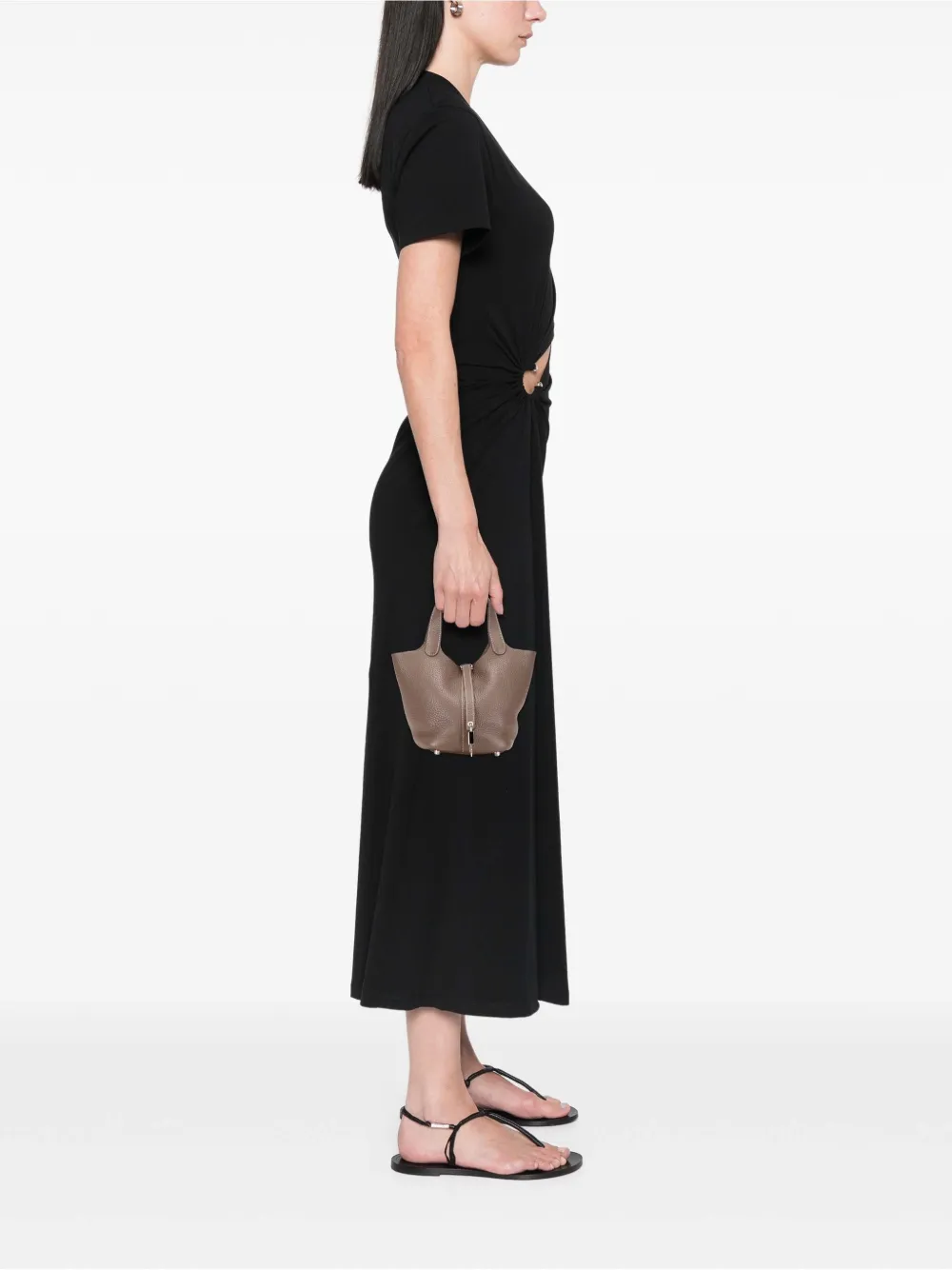 Hermès Pre-Owned 2015 Clemence Picotin Lock 18 handbag | Pre-Owned | Image 2