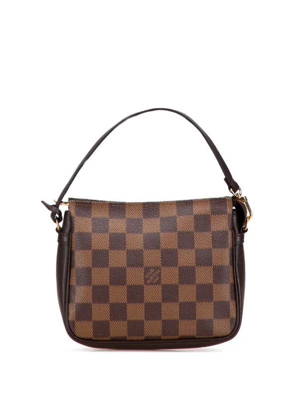 Louis Vuitton Pre-Owned 1998 Damier Ebene Trousse Pochette Handbag Brown  FARFETCH IN