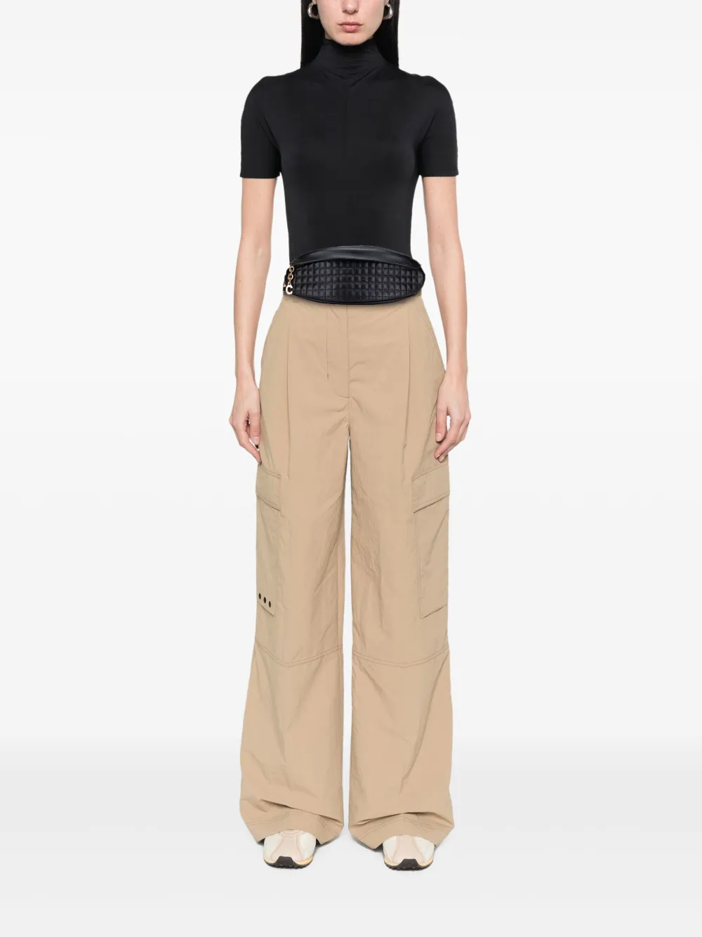 Celine Pre-Owned 2019 Quilted Calfskin C Charm belt bag | Pre-Owned | Image 2