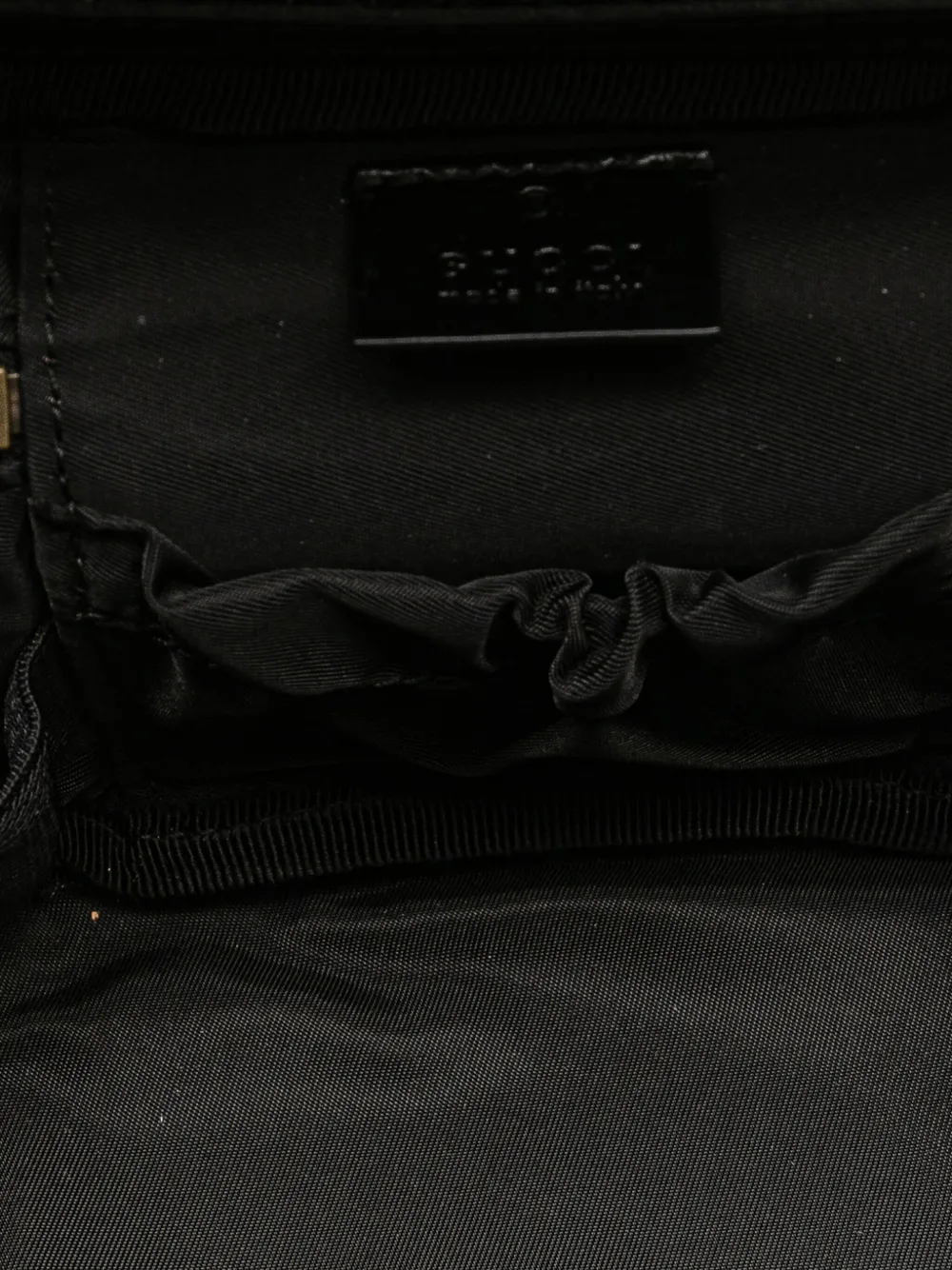 Pre-owned Gucci 2016-2025 Mini Gg Marmont Round Matelasse Leather Vanity Bag In Black