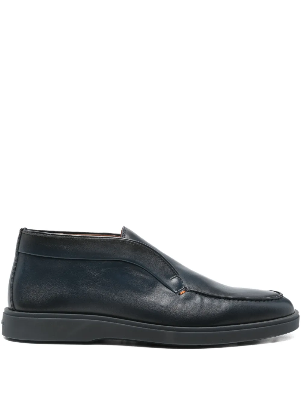 Santoni platte schoenen Blauw