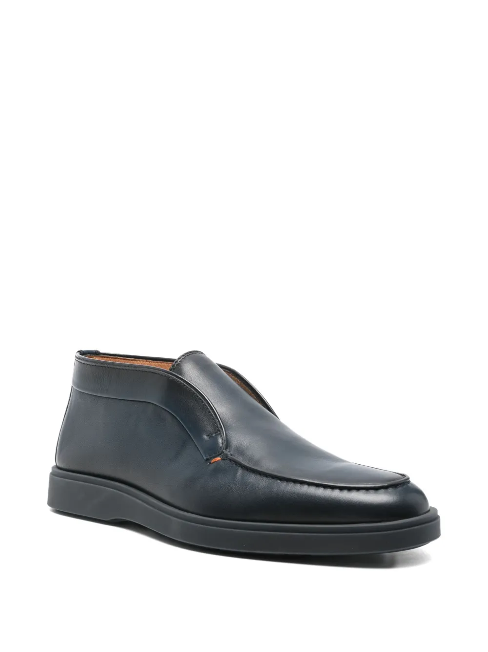 Santoni platte schoenen - Blauw