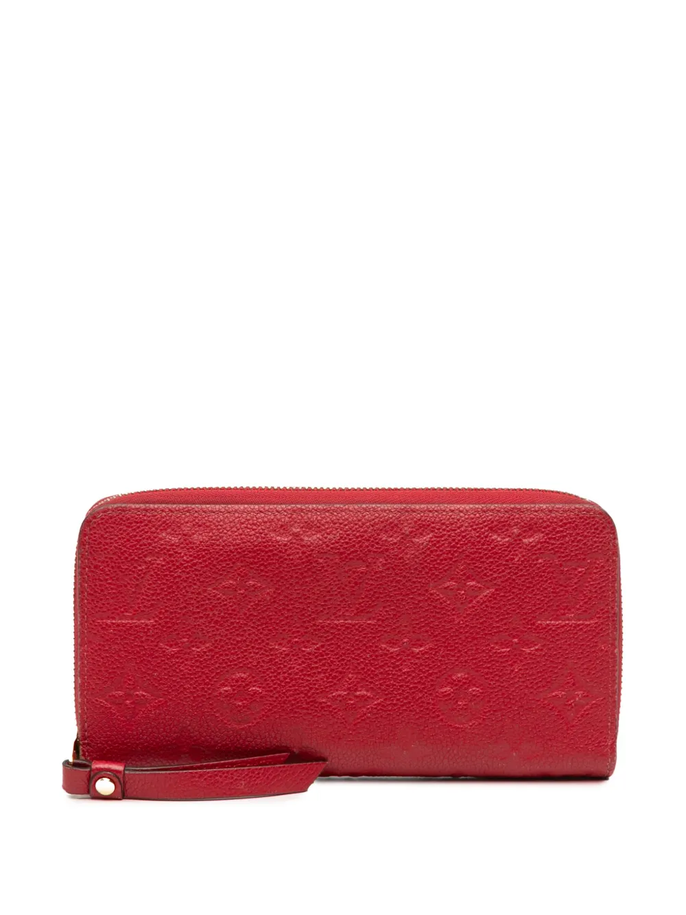 Louis Vuitton Pre-Owned cartera Monogram Empreinte Zippy Wallet 2019 | rojo | Image 1