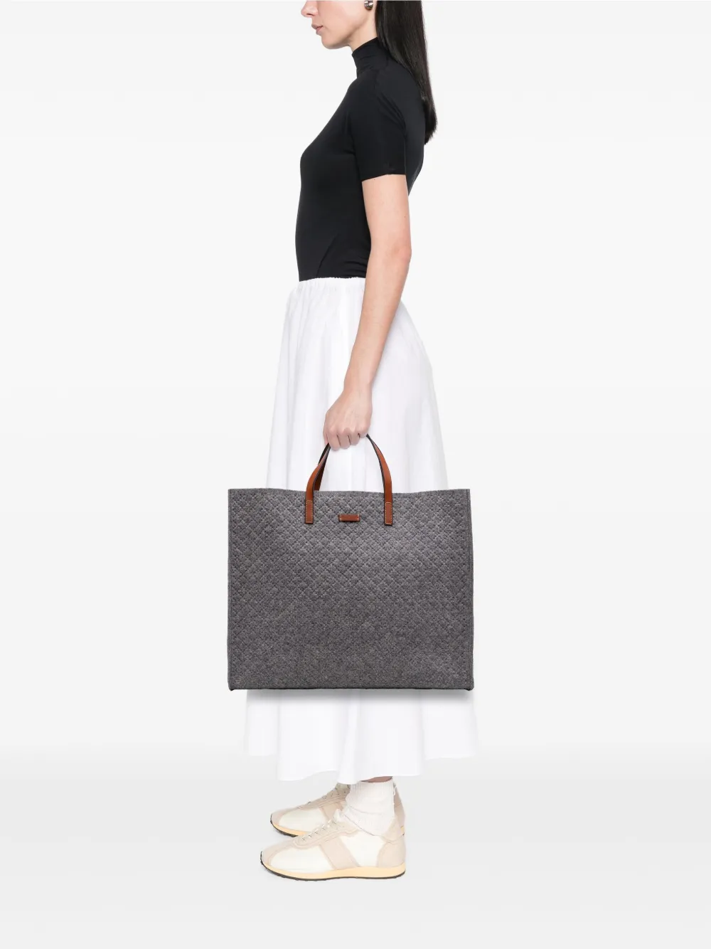 Gucci Pre-Owned 2016-2025 Diamante Wool tote bag | Pre-Owned | Image 2