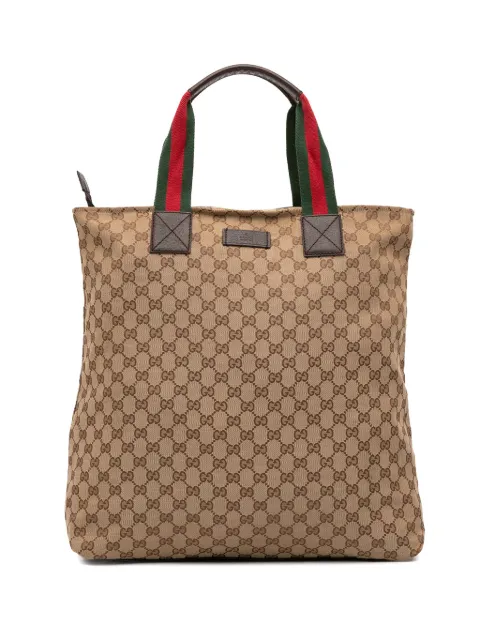 Gucci Pre-Owned 2016-2025 GG Canvas Web tote bag