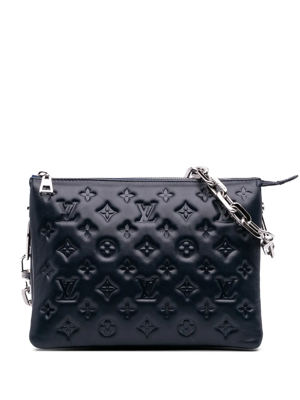 Louis Vuitton Pre-Owned 2021-2025 モノグラム エンボス パフィ ラムスキン クーサン PM Louis Vuitton Pre-Owned 2021-2025 モノグラム エンボス パフィ ラムスキン クーサン PM