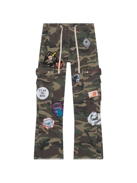 GODSPEED flared cargo trousers