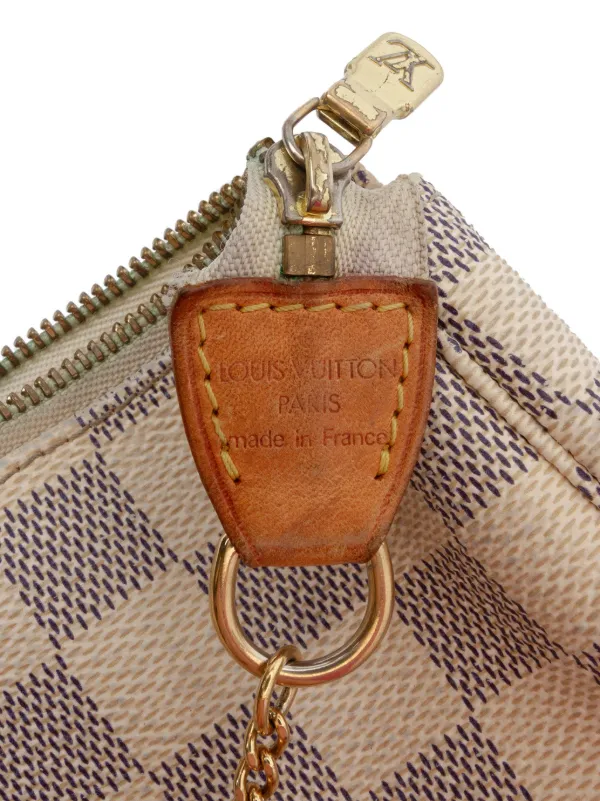 Louis Vuitton Pre-Owned 2007 Damier Azur Mini Pochette Accessoires