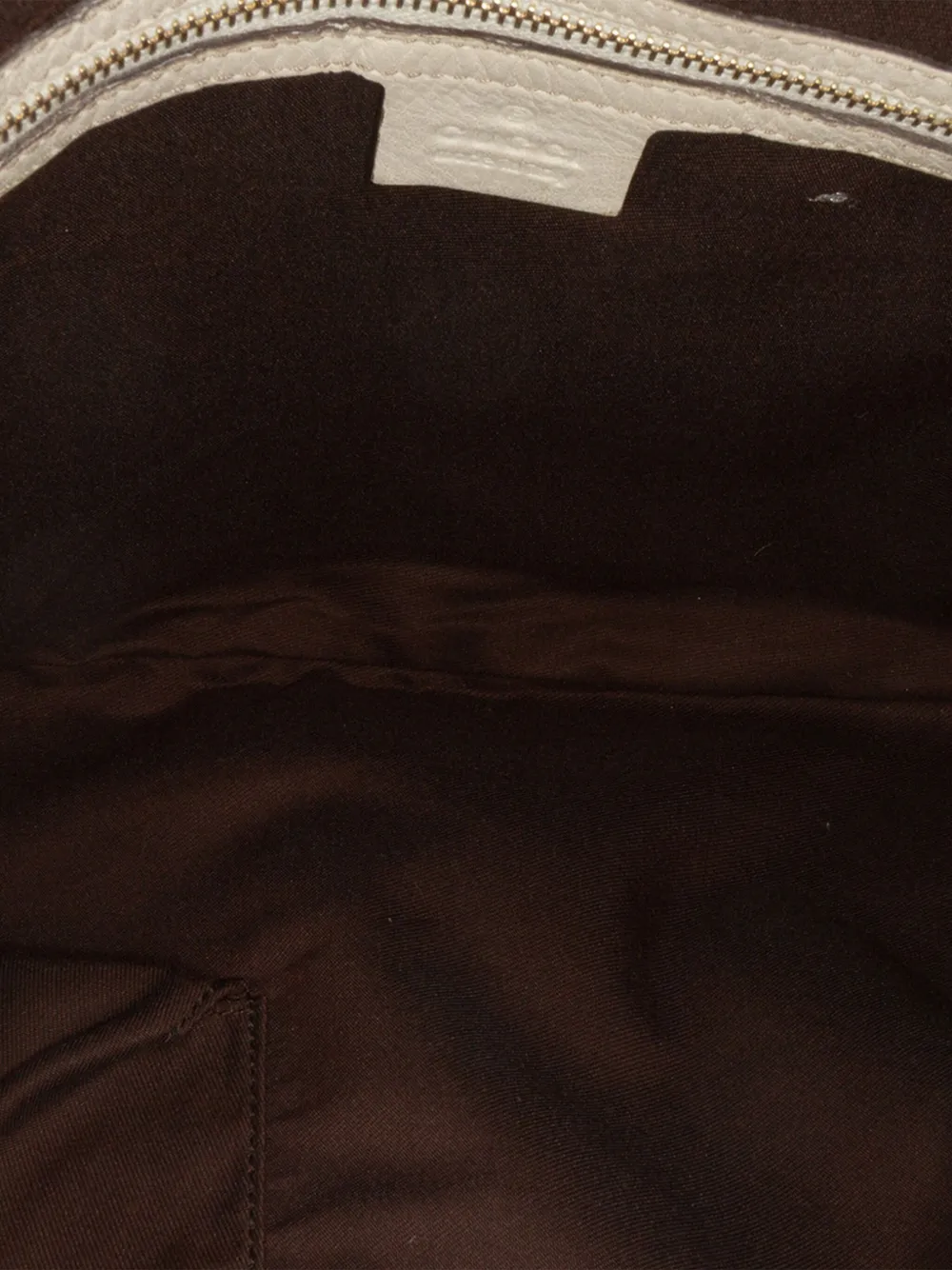 Pre-owned Gucci 2016-2025 Gg Canvas Charlotte Hobo Bag In Brown