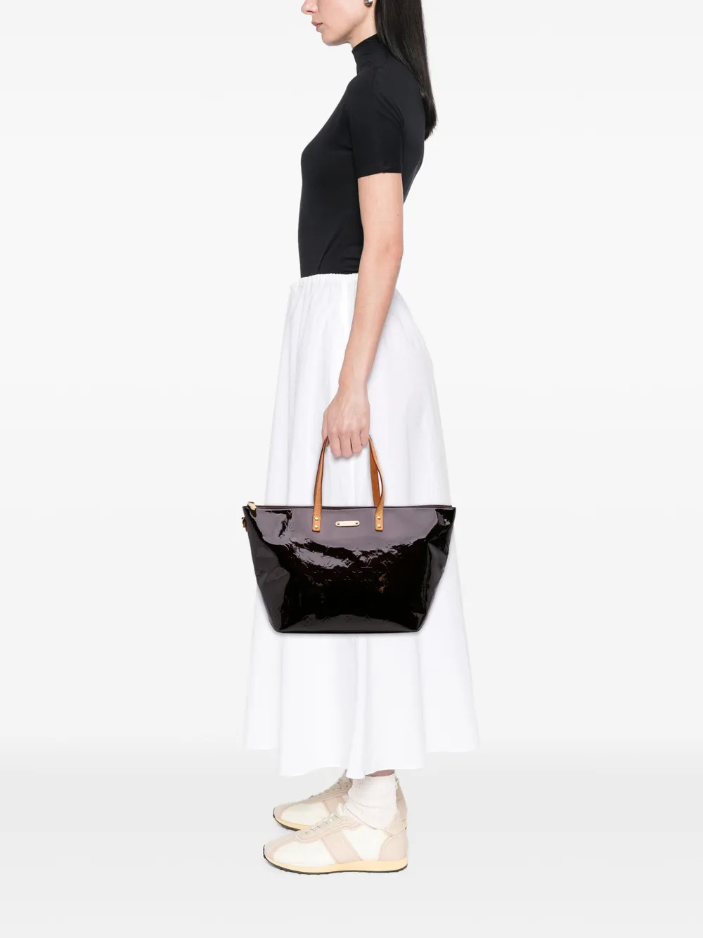 Louis Vuitton Pre-Owned 2000-2024 Monogram Vernis Bellevue GM tote bag | Pre-Owned | Image 2