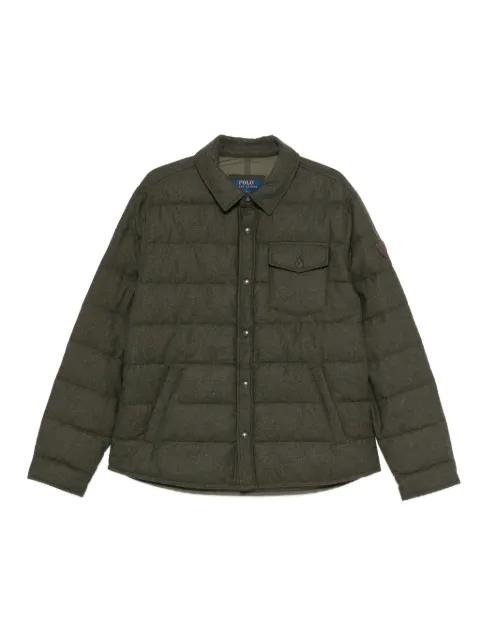 Polo Ralph Lauren herringbone puffer jacket