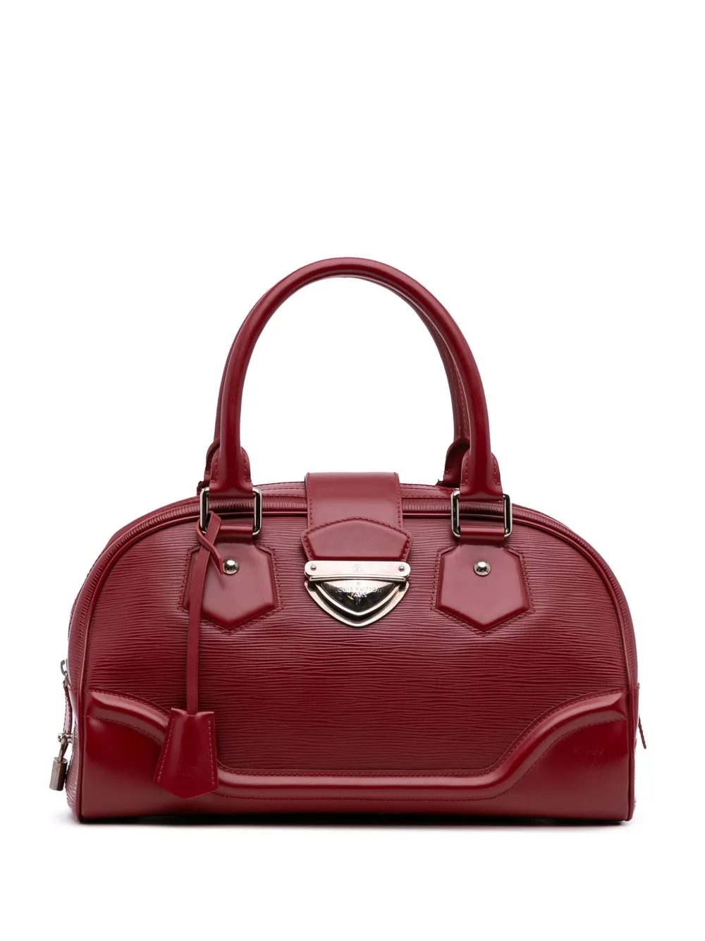 Сумка Louis Vuitton, бывшая в употреблении в 2010 году, Epi Bowling Montaigne GM