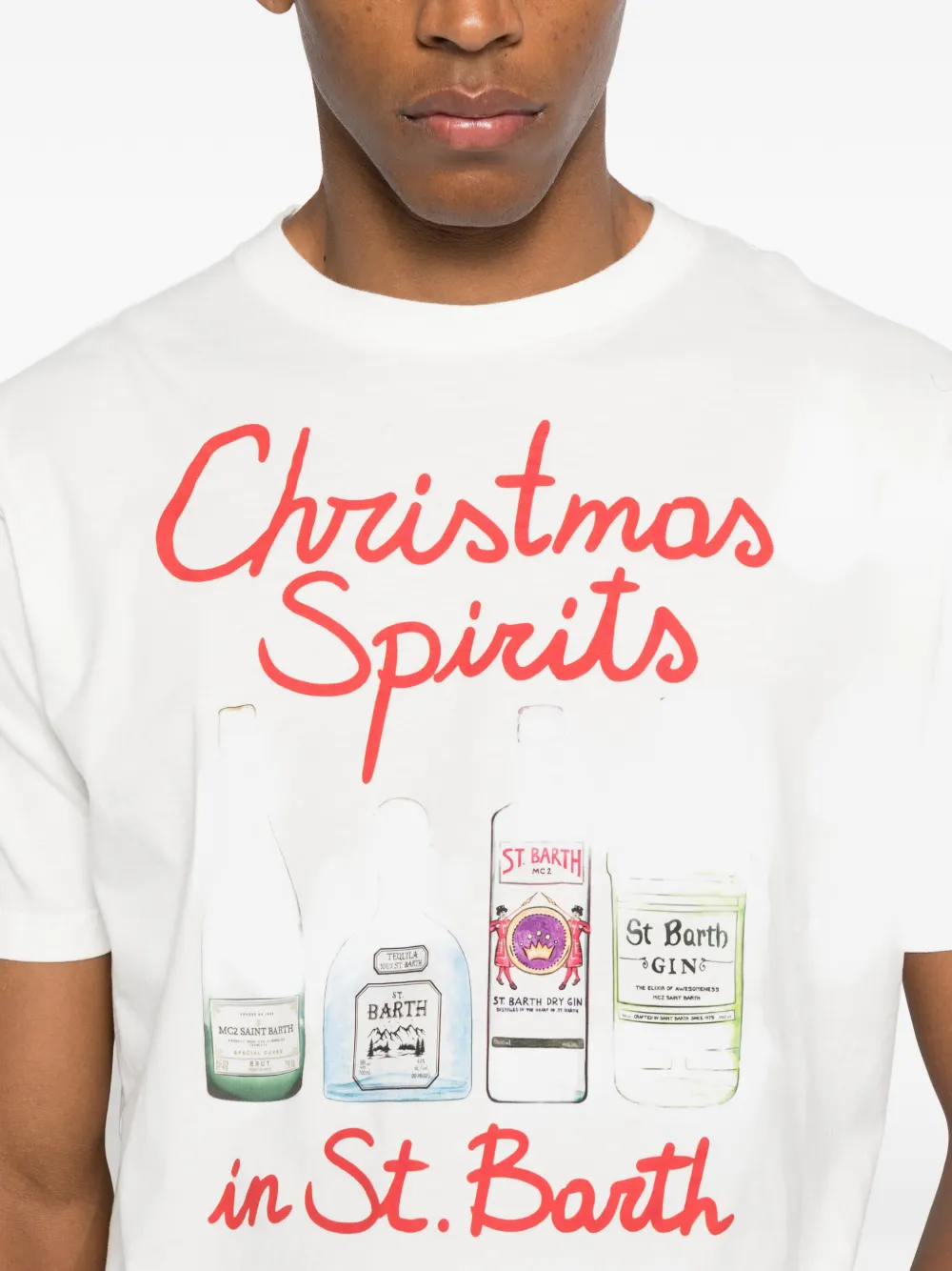 Mc2 Saint Barth Arnott Warm Graphic-print T-shirt In Multi