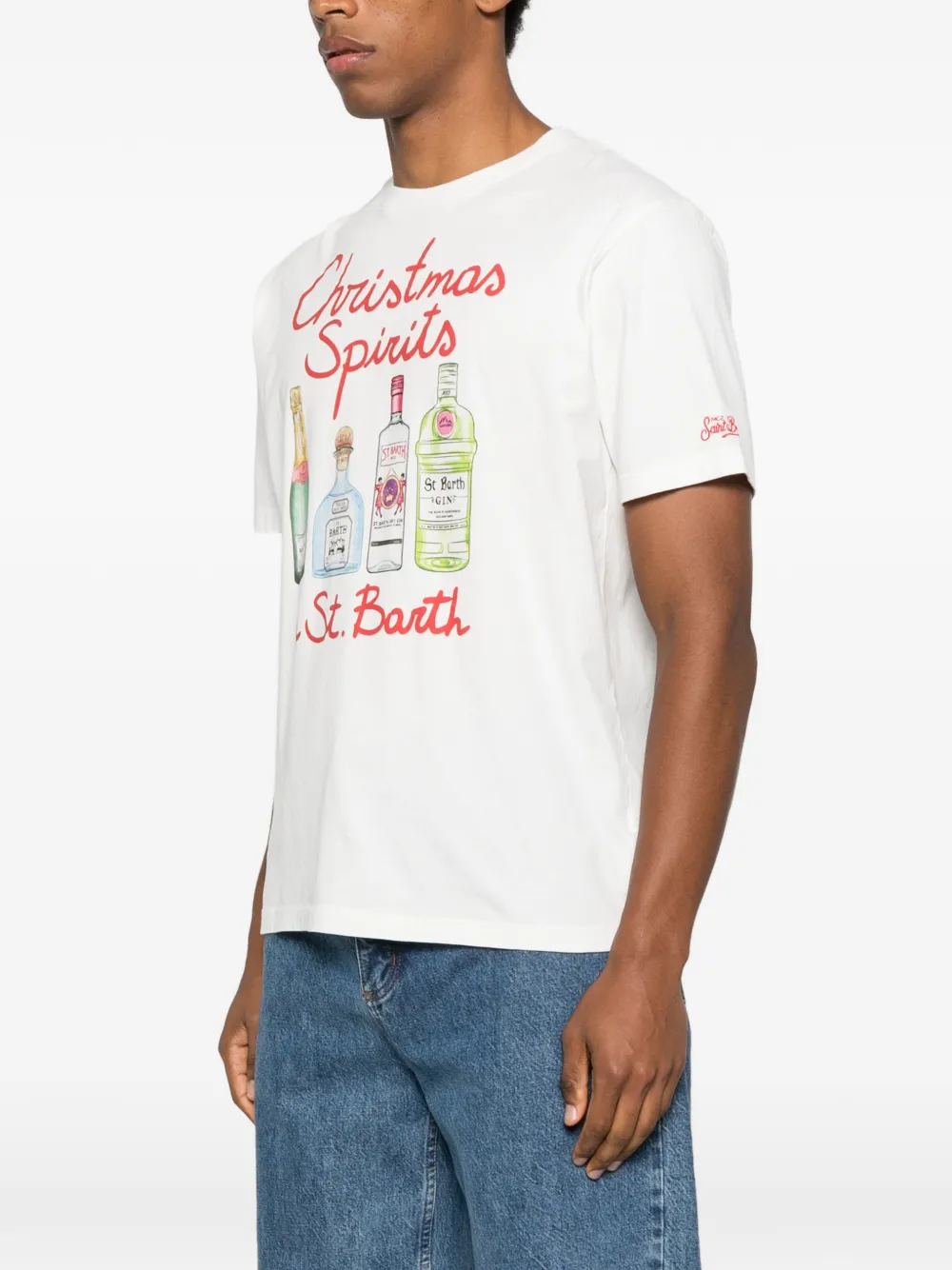 Mc2 Saint Barth Arnott Warm Graphic-print T-shirt In Multi