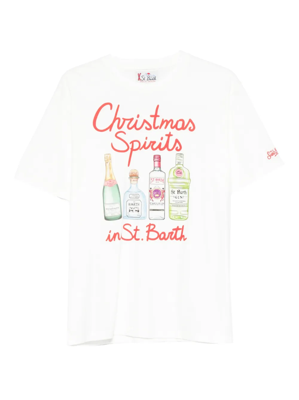 MC2 Saint Barth Arnott Warm graphic-print T-shirt | White | Image 1