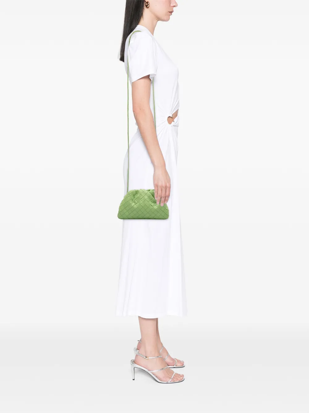 Bottega Veneta Pre-Owned 2012-2025 Nappa Intrecciato The Mini Pouch crossbody bag | Pre-Owned | Image 2