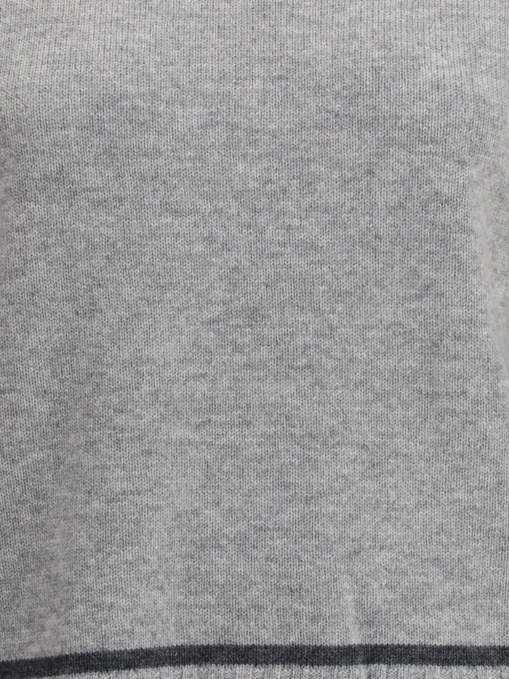 Max Mara Pescara Turtleneck Sweater In Gray
