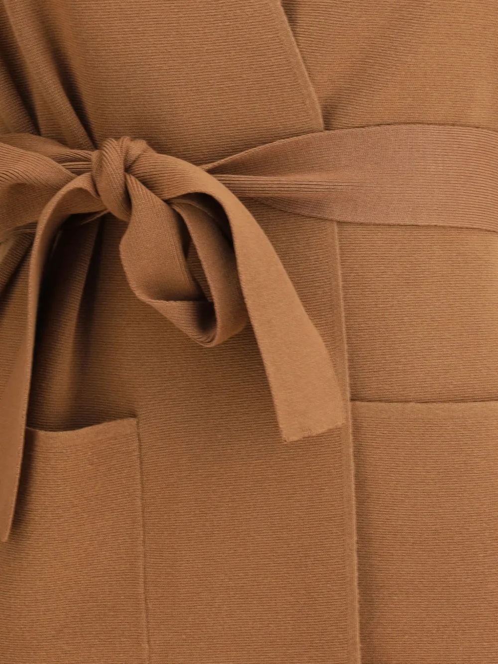 Max Mara Abete gilet met opgestikte zak Bruin