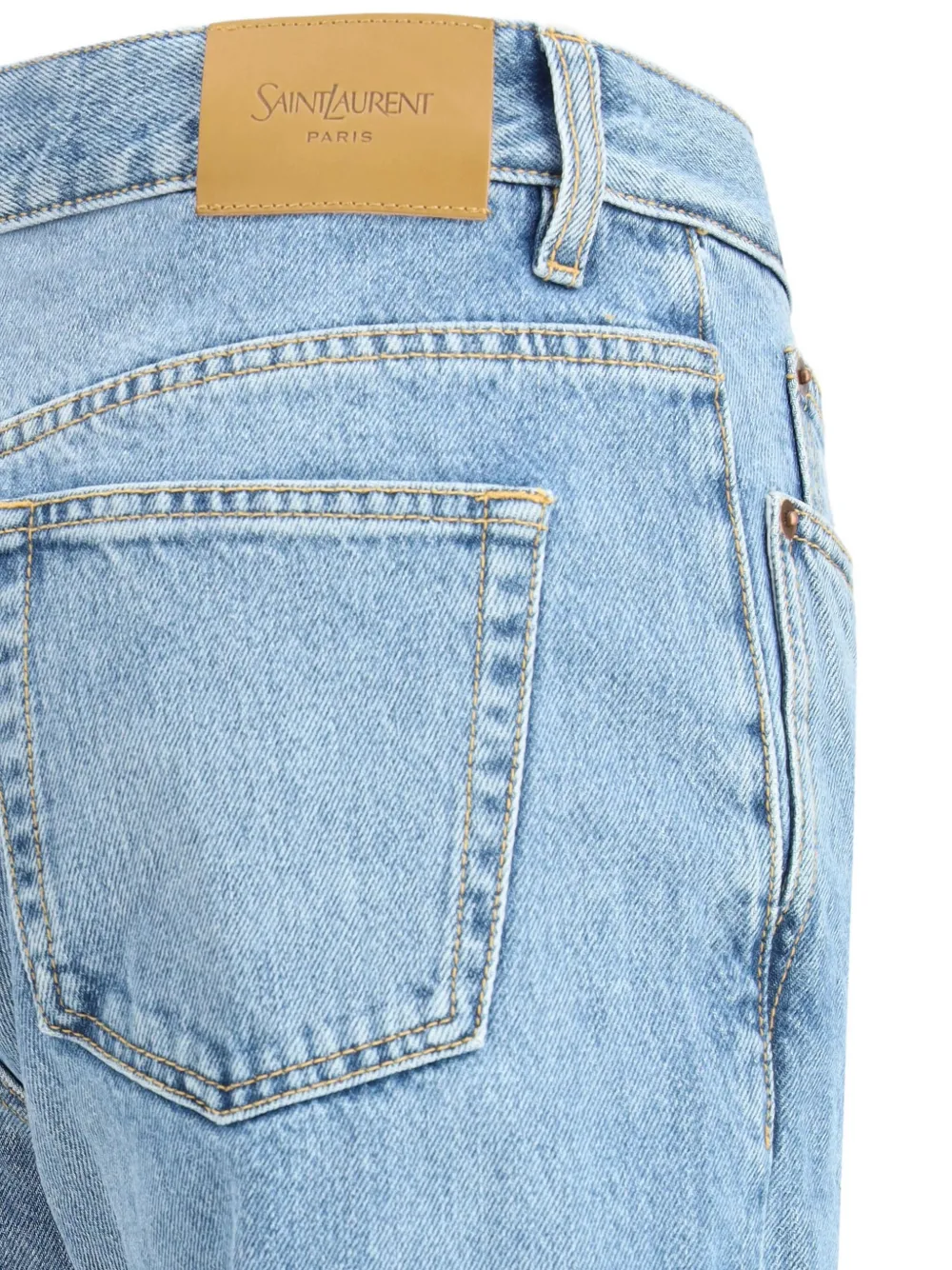 Saint Laurent Nico jeans Blauw