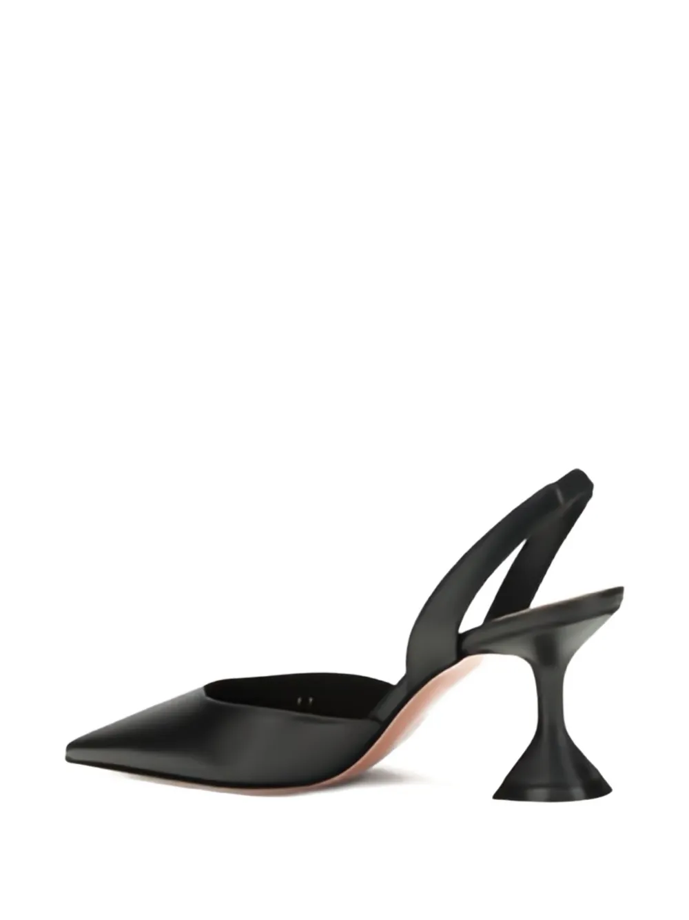 Amina Muaddi 70mm Holli slingback pumps Zwart