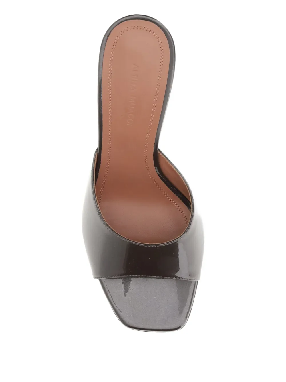 Amina Muaddi 70mm Lupita Sandals In Brown