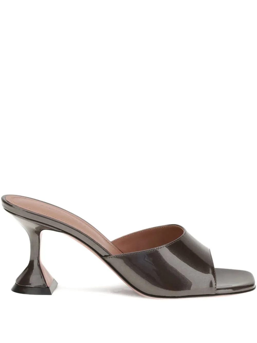 Amina Muaddi 70mm Lupita Sandals In Brown
