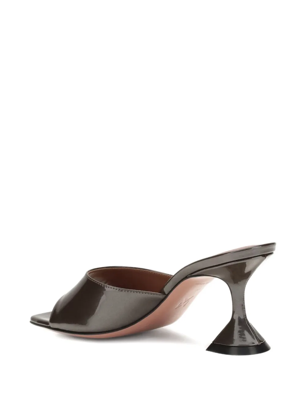 Amina Muaddi 70mm Lupita Sandals In Brown