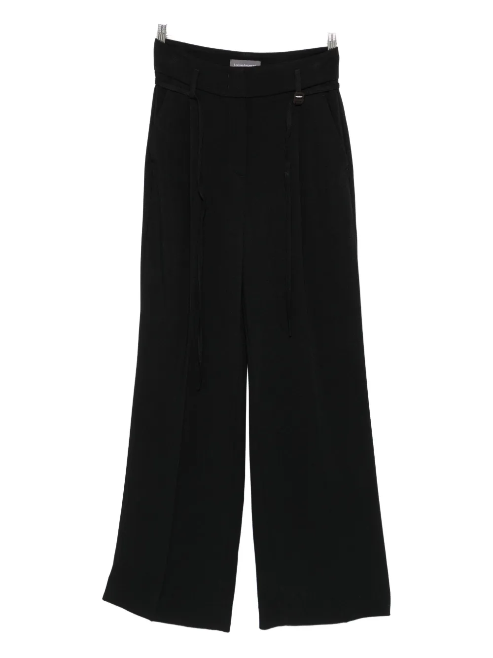 Lorena Antoniazzi Pleated Trousers In Black