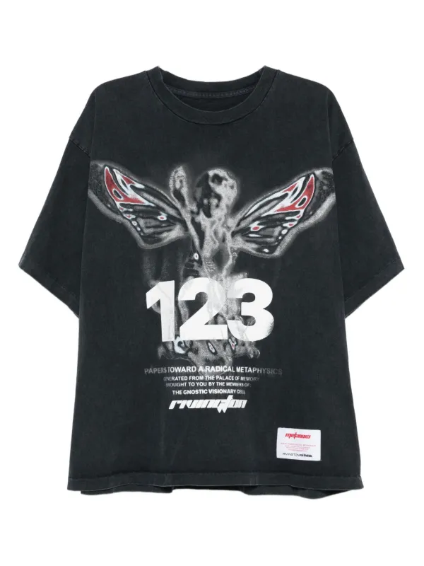 トップス RRR123 Ekklencia Printed Cotton T-Shirt RRR123 Ekklencia Printed Cotton T-Shirt 【公式通販】