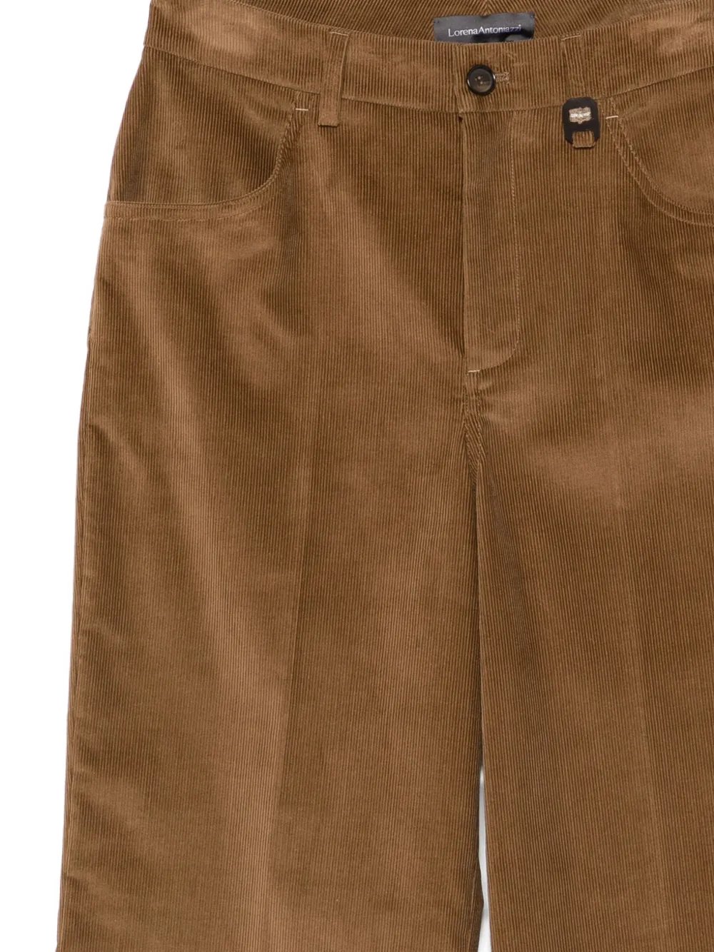 Lorena Antoniazzi Corduroy Trousers In Brown