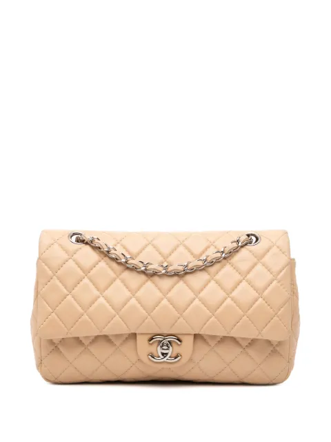 CHANEL Pre-Owned 2008-2009 Medium Classic Lambskin Double Flap shoulder bag
