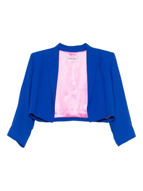 Saint Laurent Pre-Owned 1990s wool cropped jacket