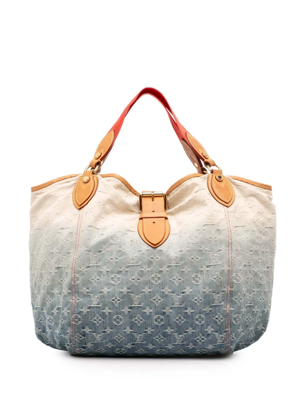 Джинсовая сумка Sunbeam с монограммой от Louis Vuitton, бывшая в употреблении в 2010 году