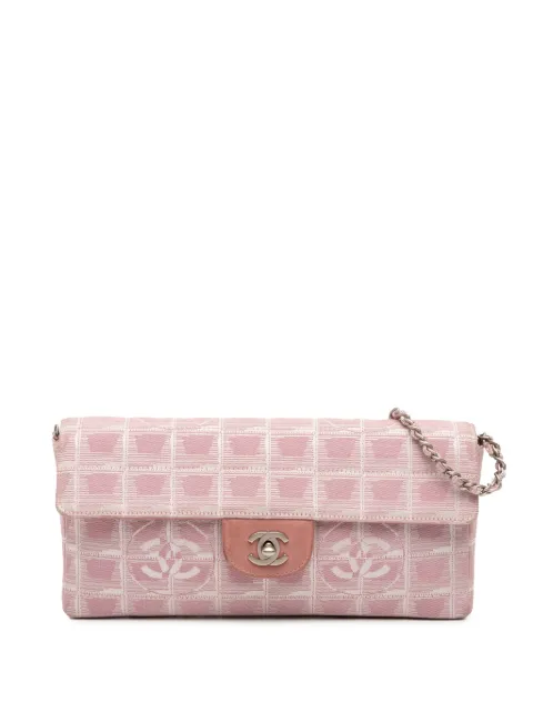 CHANEL Pre-Owned 2000-2002 New Travel Line Nylon East West Flap shoulder bag