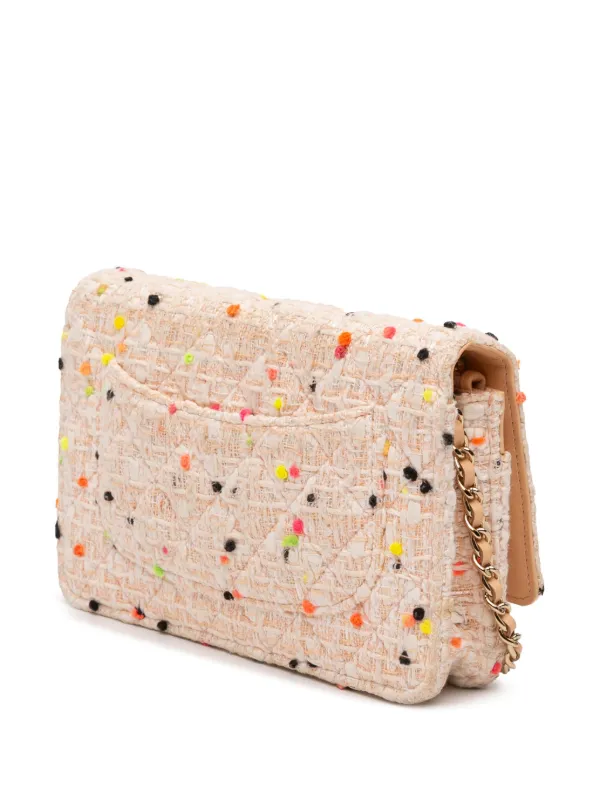 CHANEL Pre-Owned 2019 Quilted Tweed Candy Cotton And Beach Ball