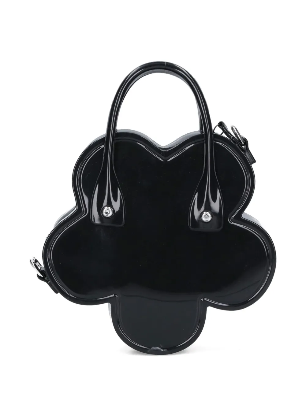 Comme Des Garcons Girl Top Handle Flower Tote Bag In Blue