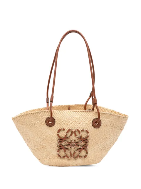 Loewe Pre-Owned tote estilo cesta Paulas Ibiza pequeña con Anagram 2021