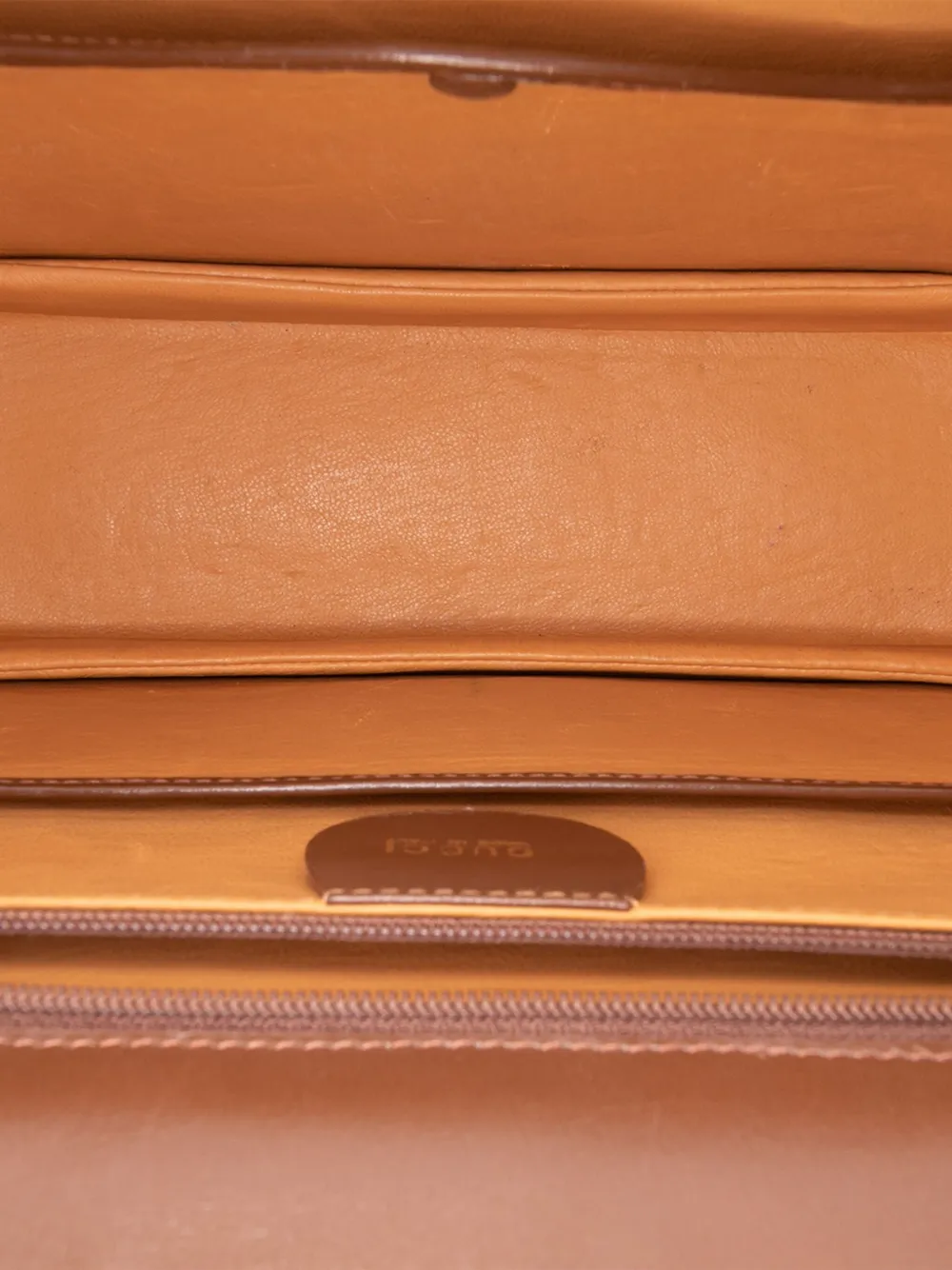 Pre-owned Gucci 20th Century Calfskin Bamboo Night Satchel In Brown