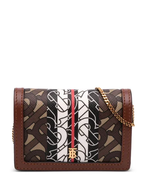 Burberry Pre-Owned bolsa crossbody Jessie TB Wallet On Chain de lona 2018-2023