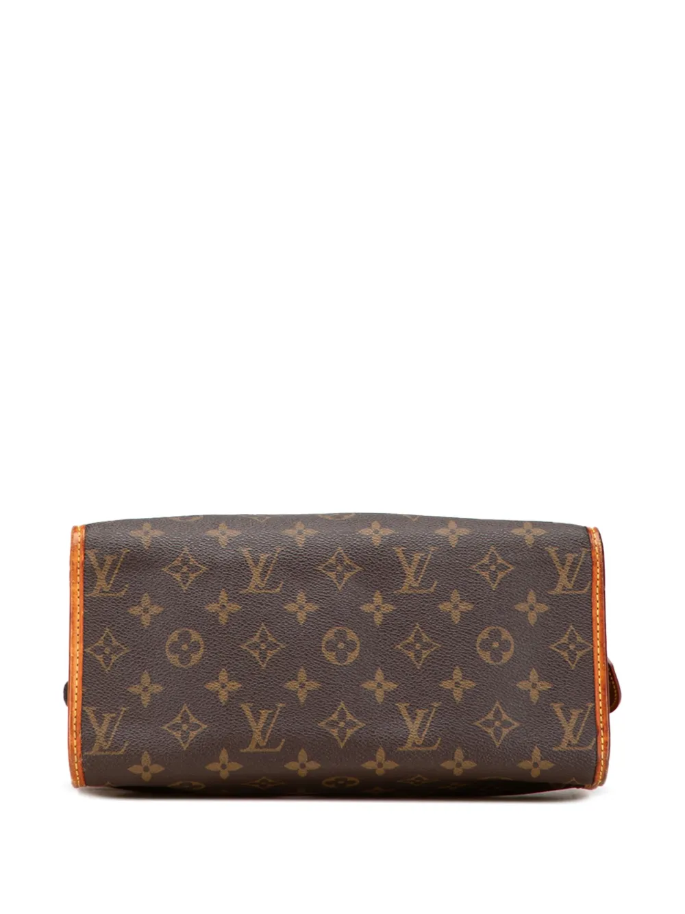 Pre-owned Louis Vuitton 2008 Monogram Popincourt Haut Shoulder Bag In Brown