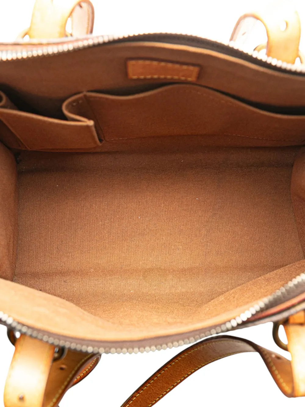 Pre-owned Louis Vuitton 2008 Monogram Popincourt Haut Shoulder Bag In Brown