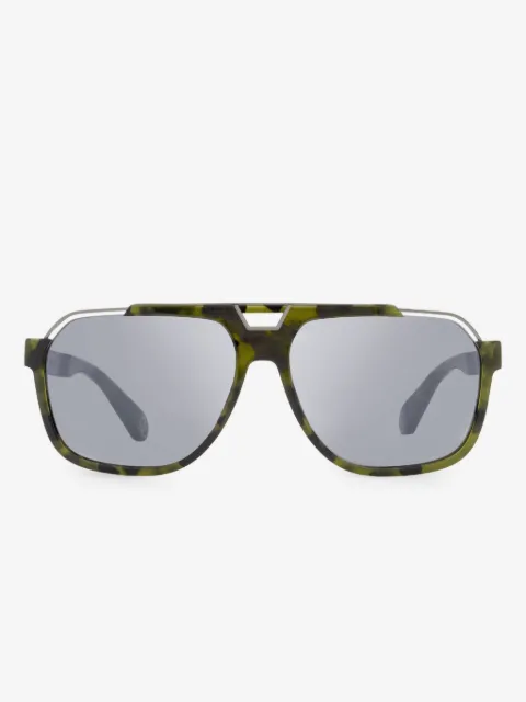 Philipp Plein Eyewear lentes de sol con aberturas