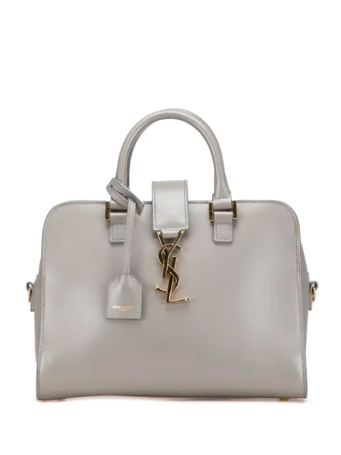 Saint Laurent Pre-Owned bolsa satchel Monogram Cabas de piel 2019