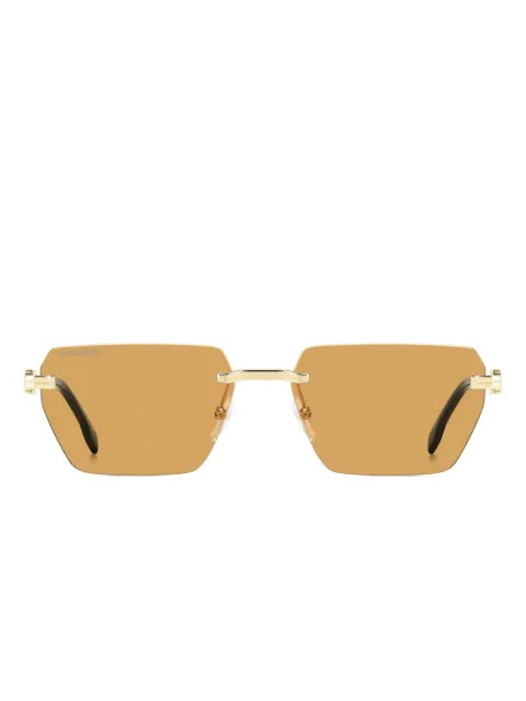 DSQUARED2 EYEWEAR نظارة شمس بإطار هندسي وبزينة شعار الماركة