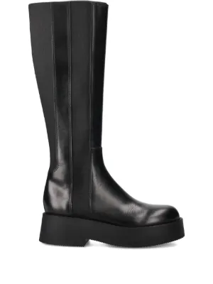 Santoni レザー ロングブーツ 通販 - FARFETCH