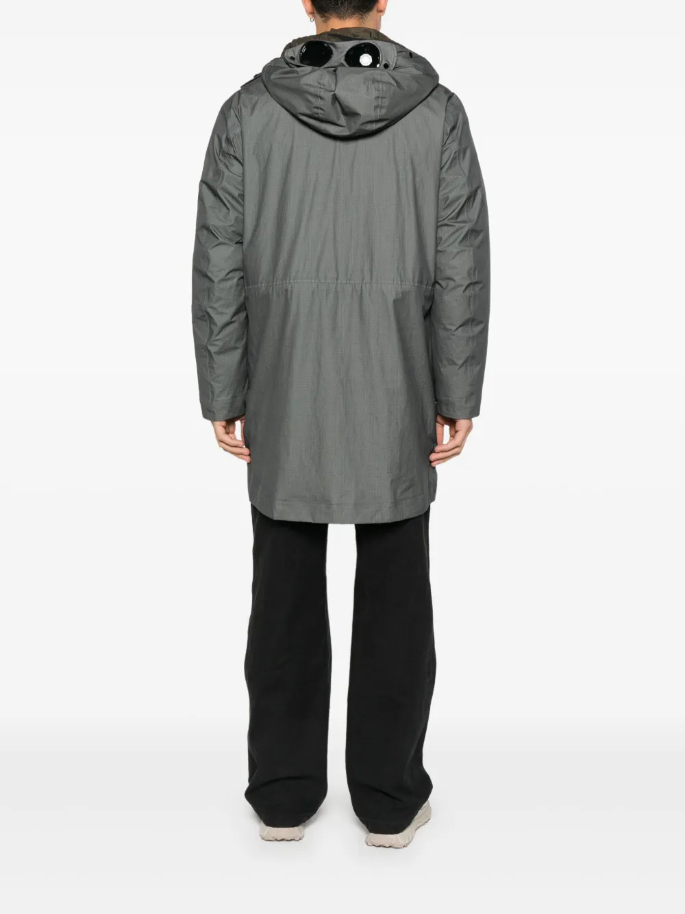 C.P. Company Mille jas met capuchon Grijs