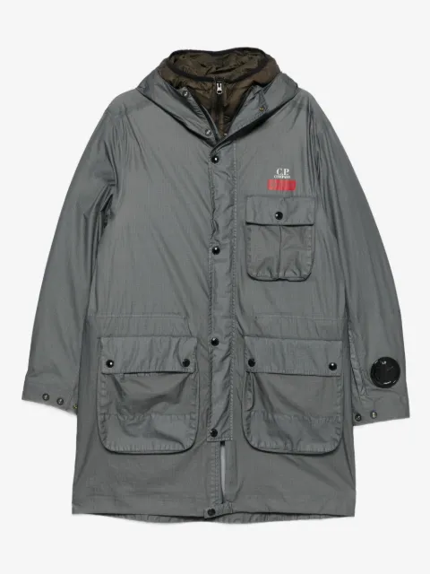 C.P. Company Cappotto Mille con cappuccio