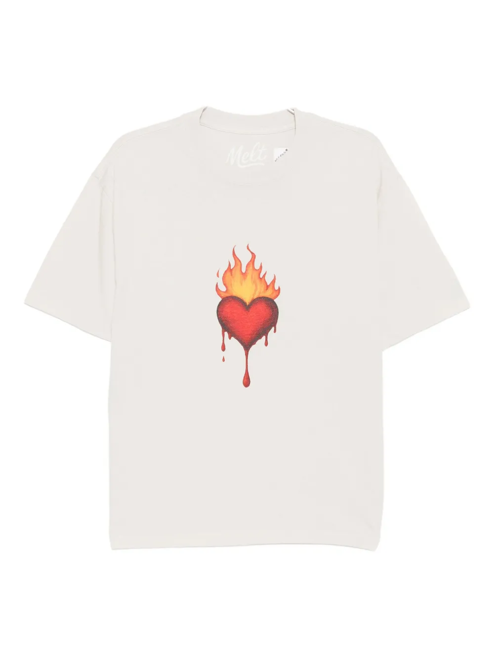 Melt playera con estampado gráfico | neutro | Image 1